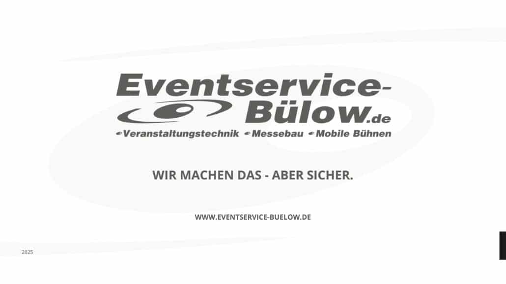 Portfolio Cover Eventsercvice Bülow